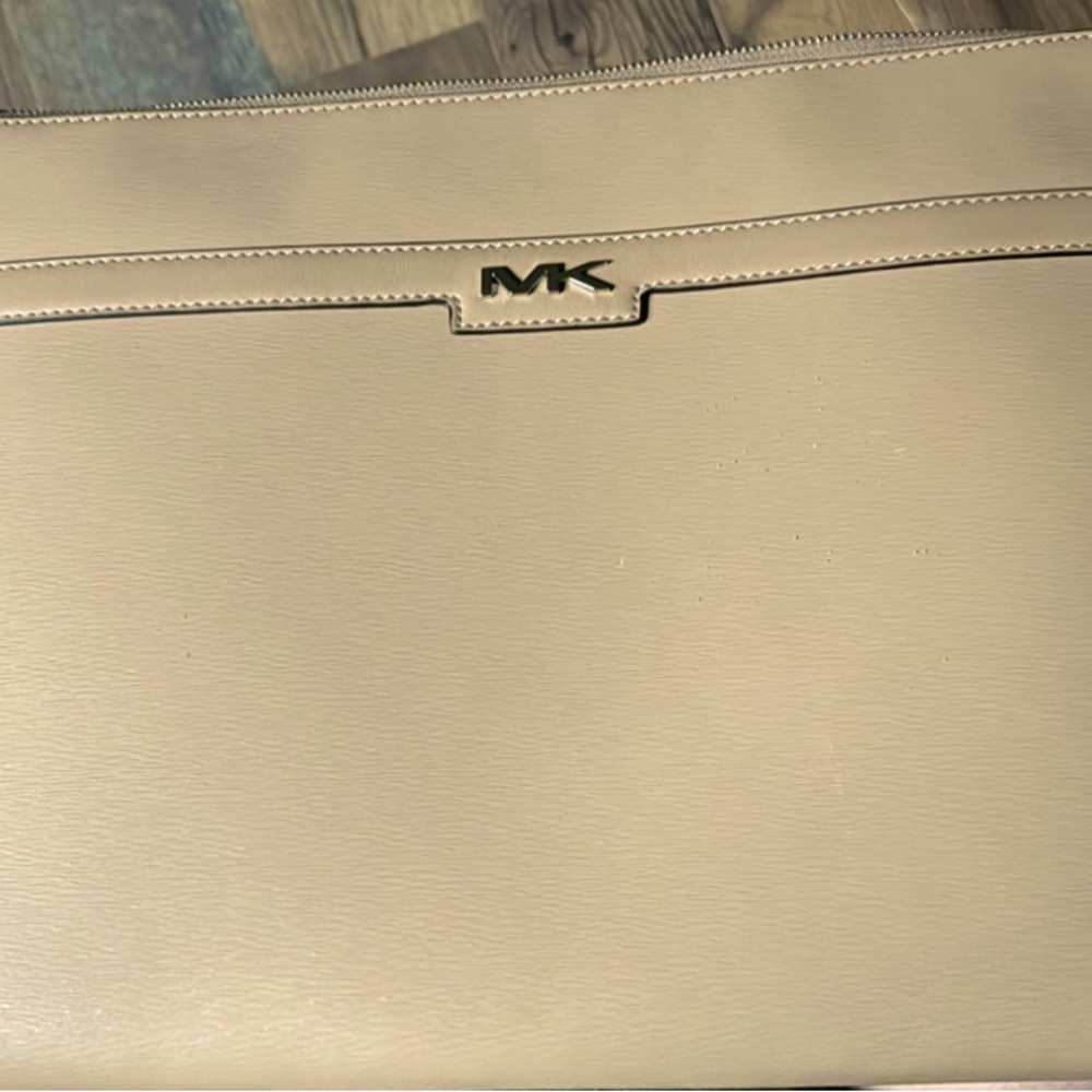 Beige/Tan Michael Kors Laptop Case